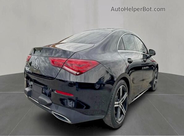 W1K5J4GB1LN091262 2020 MERCEDES-BENZ CLA-CLASS Черный Вид спереди
