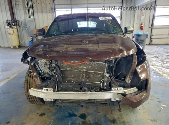 1FM5K8AW4NNA04298 2022 FORD FORD EXPLORER Brown Հետևի տեսք
