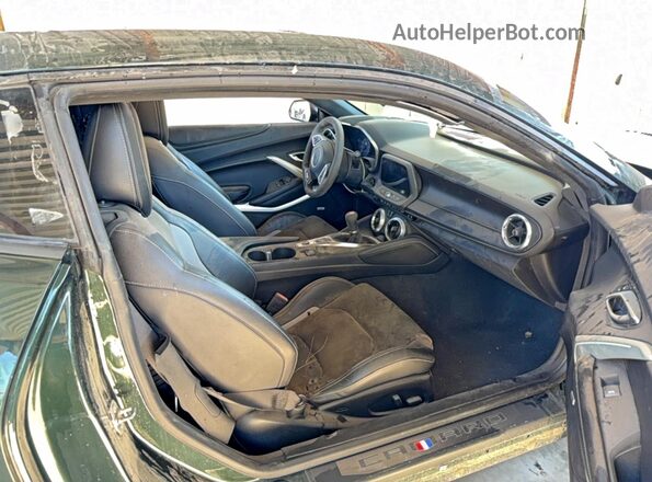 1G1FG1R7XL0106321 2020 CHEVROLET CAMARO Green Rear view