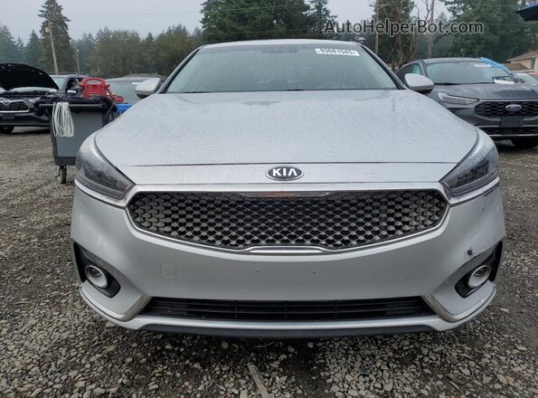 KNALC4J17J5104716 2018 KIA CADENZA Серебряный Вид сзади