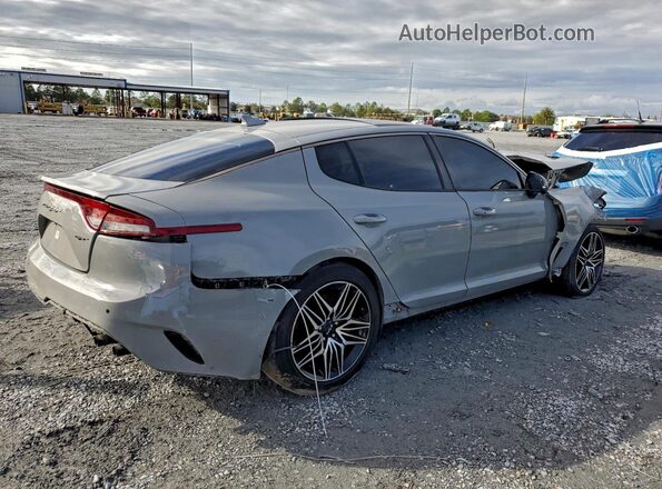 KNAE55LC4N6104972 2022 KIA STINGER Silver Front right