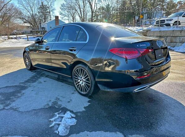 W1KAF4GB5PR091747 2023 MERCEDES-BENZ C Черный Задняя правая четверть