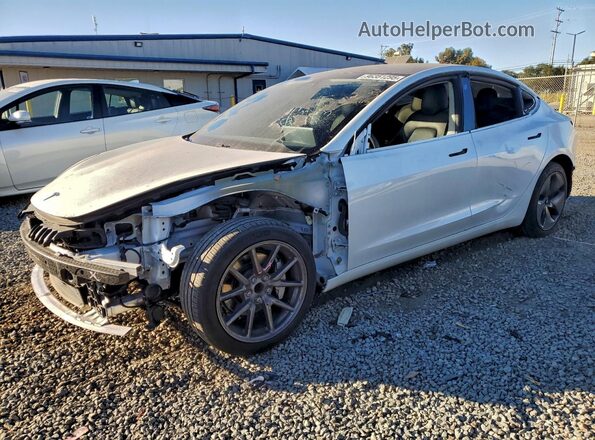 5YJ3E1EAXLF744927 2020 TESLA MODEL White Հետևի ձախ