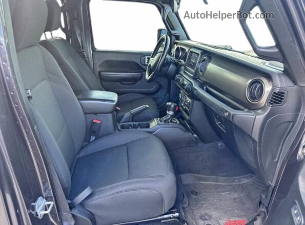 1C6HJTAG6LL150220 2020 JEEP GLADIATOR Gray Widok z tyłu