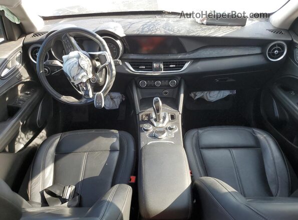 ZASPAKAN3L7C76581 2020 ALFA ROMEO STELVIO Blue Widok zestawu wskaźników