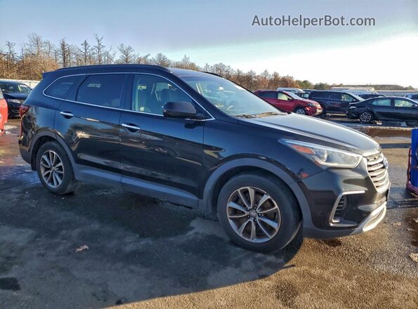 KM8SMDHFXJU277046 2018 HYUNDAI SANTA FE Черный 