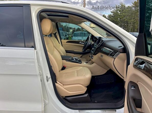 4JGDA5JB5GA662314 2016 MERCEDES-BENZ GLE White უკანა ხედი