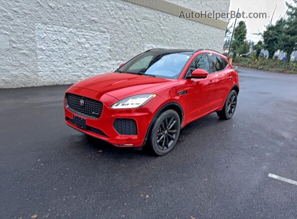 SADF12FX7L1011894 2020 JAGUAR E-PACE Orange უკანა მარჯვენა