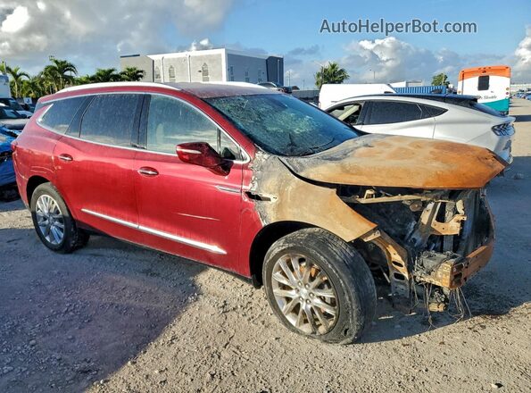 5GAERBKWXKJ218163 2019 BUICK ENCLAVE Red Widok z przodu