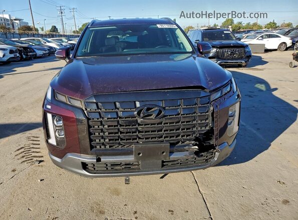 KM8R24GE1PU522631 2023 HYUNDAI PALISADE Burgundy Vista trasera