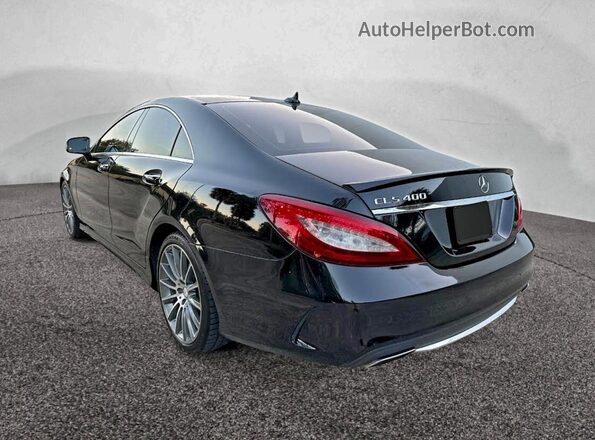 WDDLJ6FB7GA181601 2016 MERCEDES-BENZ CLS-CLASS Black Задня права чверть