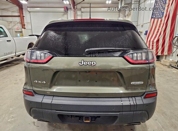 1C4PJMLNXKD237357 2019 JEEP GRAND CHER Green Вид салону спереду