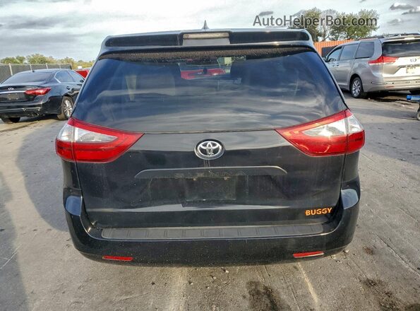 5TDZZ3DC0LS087449 2020 TOYOTA SIENNA Черный Вид салона спереди