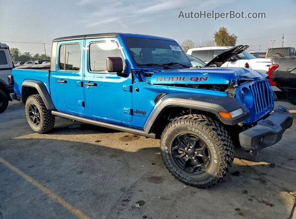 1C6HJTAG3LL201785 2020 JEEP GLADIATOR Blue Դիմացի տեսք