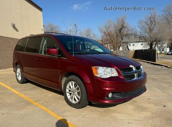 2C4RDGCG4KR635065 2019 DODGE CARAVAN Maroon 