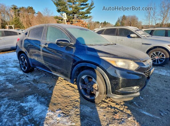 3CZRU6H50JM716498 2018 HONDA HR-V Black წინა ხედი
