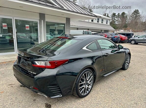JTHS85BC4J5004285 2018 LEXUS RC Черный Передняя правая четверть