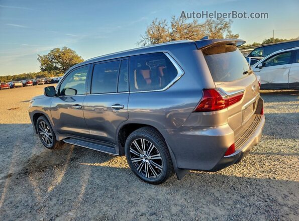 JTJDY7AX1L4316872 2020 LEXUS LX Gray უკანა მარჯვენა