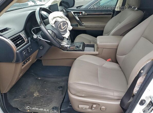 JTJAM7BX0N5322656 2022 LEXUS GX White Widok deski rozdzielczej