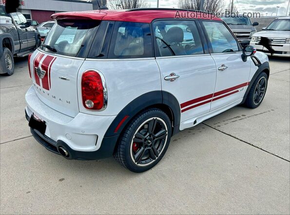 WMWXD1C58GWT97459 2016 MINI COOPER White Widok z przodu