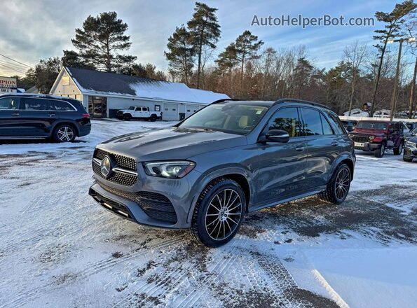 4JGFB4JB3MA444755 2021 MERCEDES-BENZ GLE Gray Задня ліва чверть