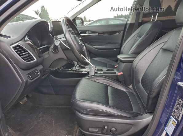 KNDETCA24M7098347 2021 KIA SELTOS Синий 