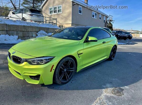WBS4Y9C56JAC87793 2018 BMW M4 Green 