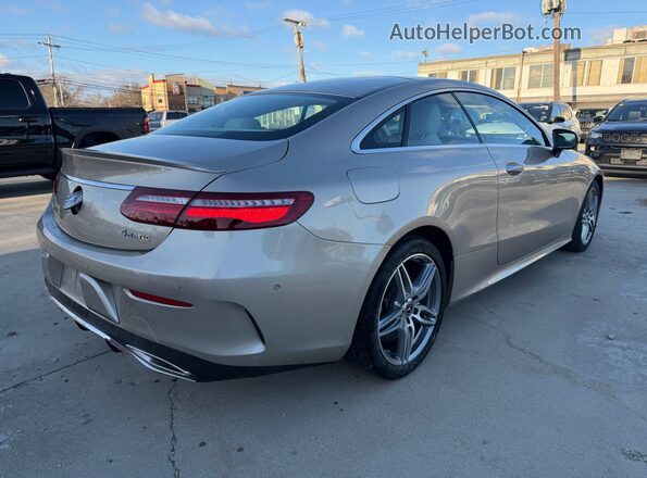 WDD1J6GB6JF019068 2018 MERCEDES-BENZ E-CLASS Золотой Вид спереди