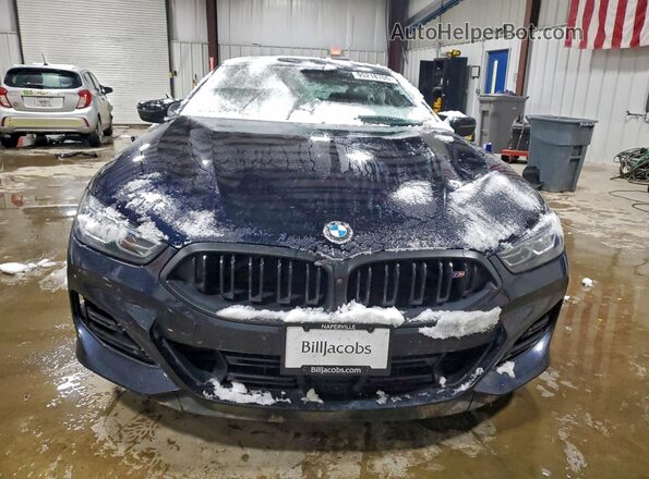 WBAGV8C01SCS40022 2025 BMW M8 Black უკანა ხედი