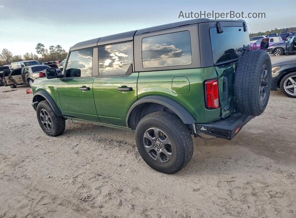 1FMDE5BH7NLB15005 2022 FORD BRONCO Зеленый Задняя правая четверть