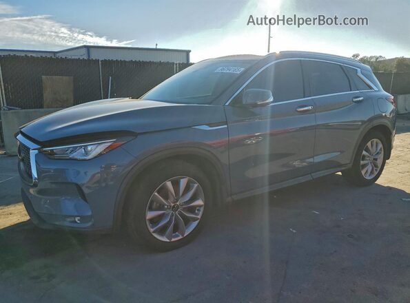 3PCAJ5CA3NF109564 2022 INFINITI QX50 Gray Trasero izquierdo