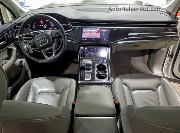 WA1LCBF72RD006497 2024 AUDI Q7 White Widok zestawu wskaźników