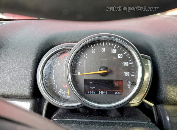 WMZYW3C04L3L21797 2020 MINI COOPER Red უკანა სავარძლების ხედი