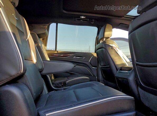 1GYS3KKL4NR336735 2022 CADILLAC ESCALADE Black Շարժիչի բաժամունքի տեսք
