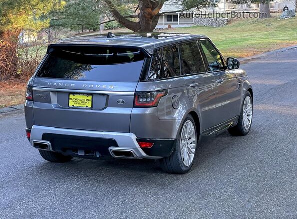 SALWR2RY3LA717262 2020 LAND ROVER RANGE Gray Вид спереду
