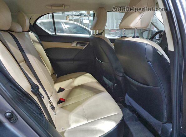 JTHKD5BH5G2270898 2016 LEXUS CT Gray Սալոնի հետևի տեսք