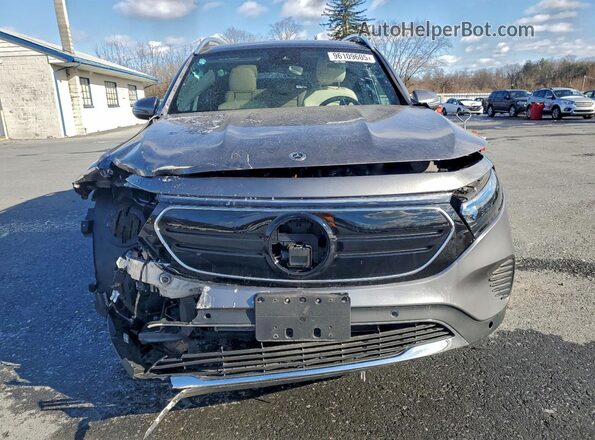 W1N9M0CB5PN019352 2023 MERCEDES-BENZ EQB Gray Rear view