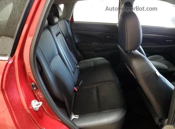 JA4AP4AW0HZ036654 2017 MITSUBISHI OUTLANDER Red ძრავის განყოფილების ხედი