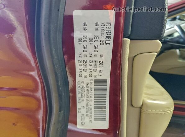 1C4RJFBG7KC639222 2019 JEEP GRAND CHER Maroon 