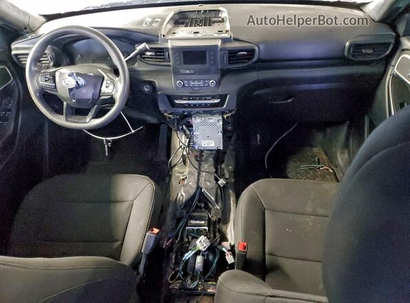 1FM5K8AW4NNA04298 2022 FORD FORD EXPLORER Brown Սարքավորումների վահանակի տեսք