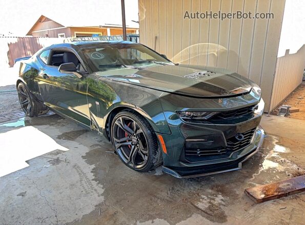 1G1FG1R7XL0106321 2020 CHEVROLET CAMARO Green Rear left