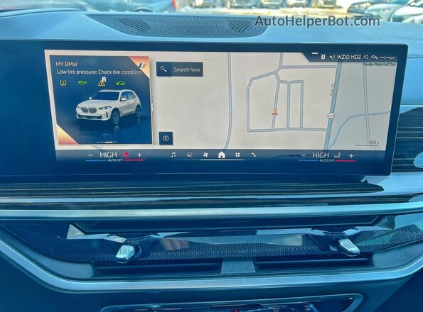 5UX43EU01S9Y38941 2025 BMW X5 White VIN კოდის სტიკერის ხედი