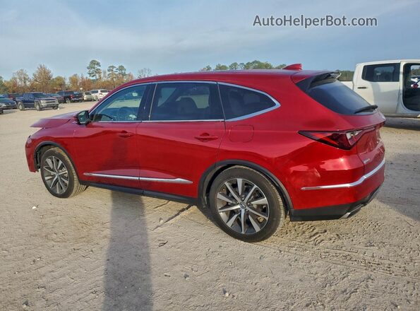 5J8YD9H47SL001863 2025 ACURA MDX Red Задня права чверть