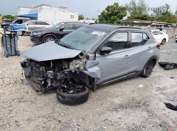 3N1CP5DV4PL489465 2023 NISSAN KICKS Серебряный Задняя левая четверть