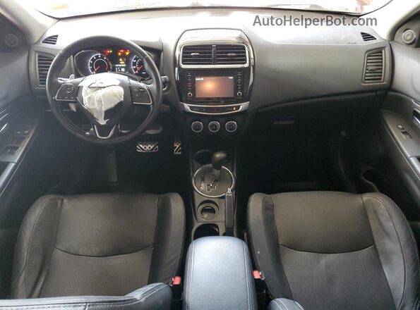 JA4AP4AW0HZ036654 2017 MITSUBISHI OUTLANDER Red ხელსაწყოთა პანელის ხედი