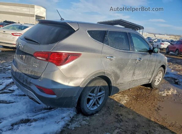 5XYZTDLB3JG551666 2018 HYUNDAI SANTA FE Gray 
