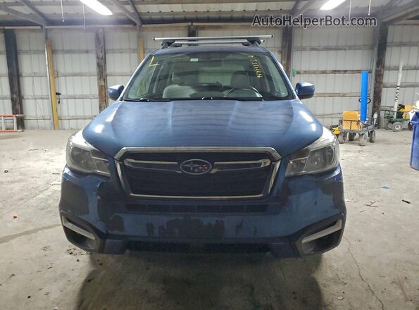 JF2SJAEC4HH411771 2017 SUBARU FORESTER 2.5 Blue უკანა ხედი