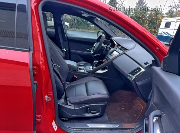 SADF12FX7L1011894 2020 JAGUAR E-PACE Orange უკანა ხედი