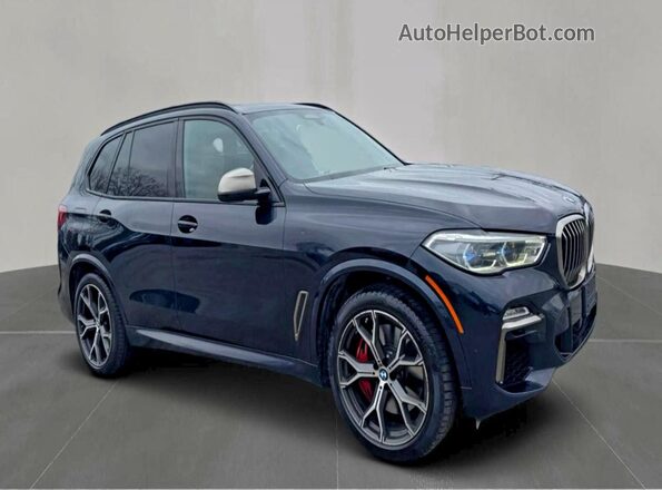 5UXJU4C05M9F77329 2021 BMW X5 Black Trasero izquierdo