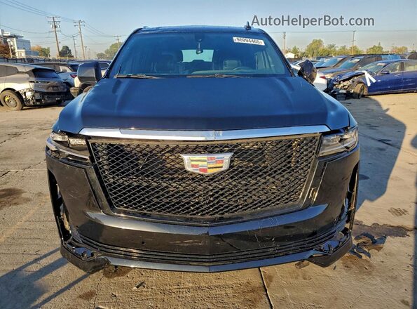 1GYS3KKL4NR336735 2022 CADILLAC ESCALADE Black Հետևի տեսք